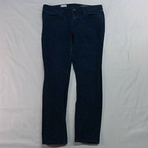 Gap 30 Always Skinny Dark Print Stetch‎ Denim Jeans